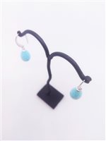 Orecchini Rudelli Zambetti Gioielli Donna in Oro bianco Turchese UNICOLOR-OR1 - UNICOLOR-OR1